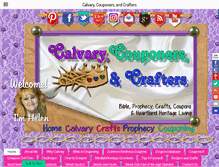 Tablet Screenshot of calvarycouponers.com